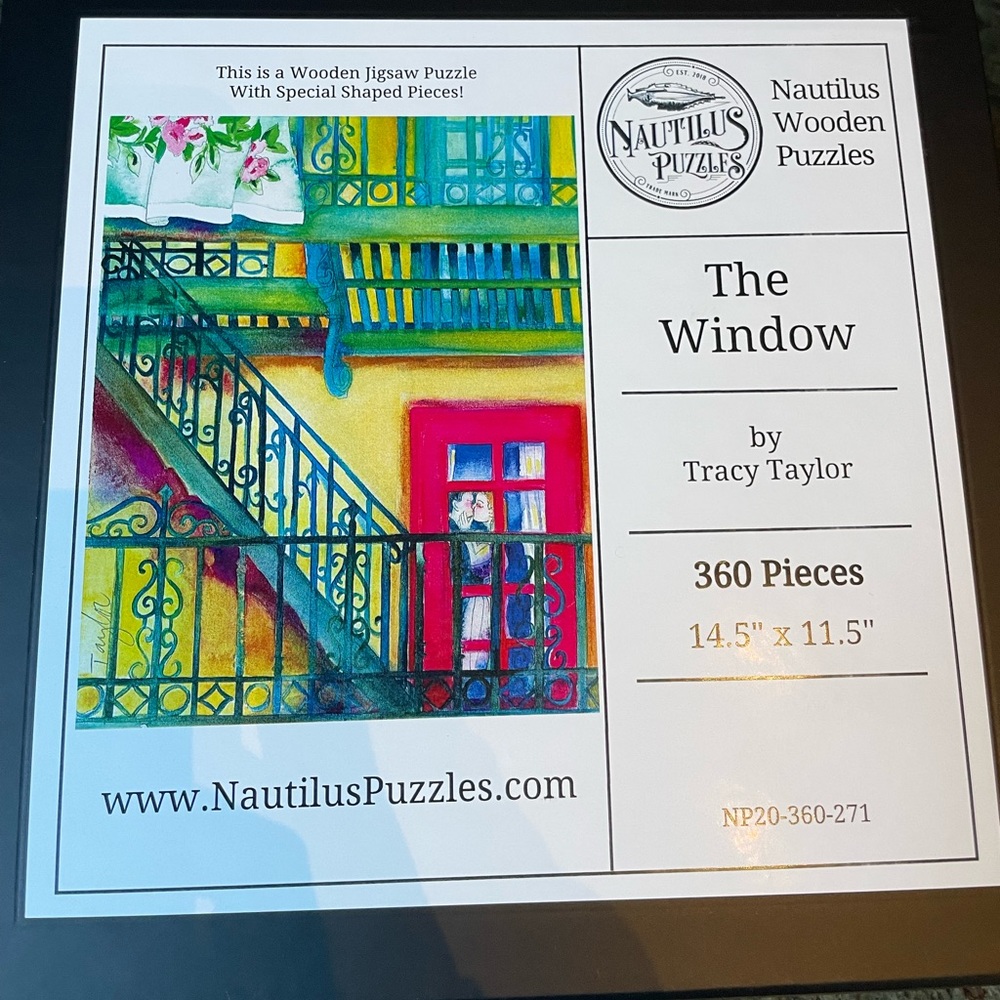 Nautilus wooden puzzle The Window